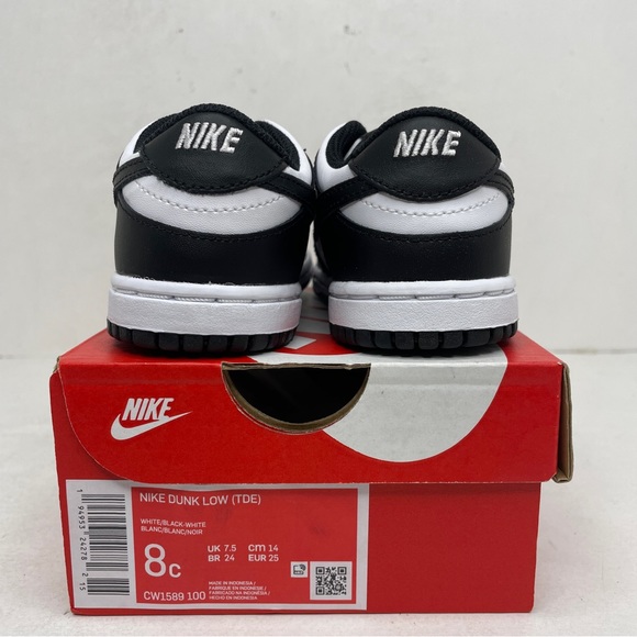 Nike Dunk Low TD “Panda/Black White” 2023 - Picture 4 of 4